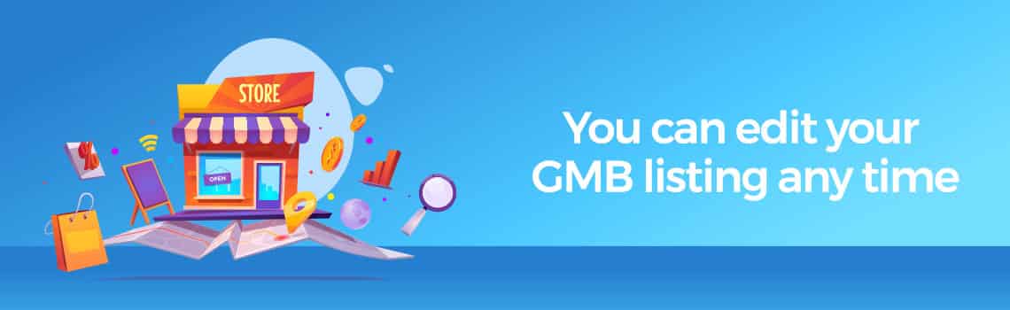 Edit your GMB listing